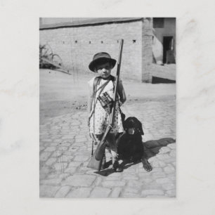 Cartão Postal Cartão-postal Vintage-Child