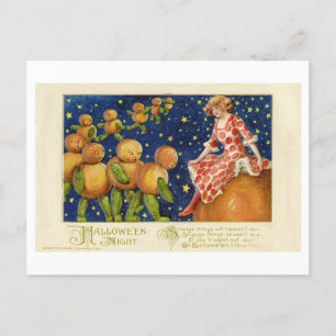 Cartão Postal Cartão-postal Vintage Halloween