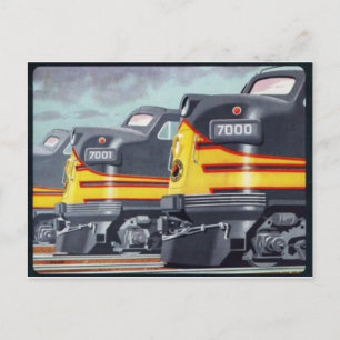 Cartão Postal Cartão-postal Vintage Illustration