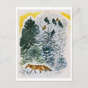 Cartão Postal Cartão-postal Vintage Illustration