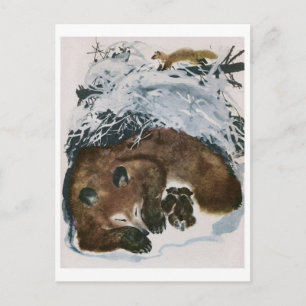 Cartão Postal Cartão-postal Vintage Illustration