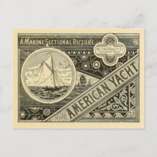 Cartão Postal Cartão-postal Vintage Illustration