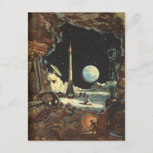 Cartão Postal Cartão-postal Vintage Illustration