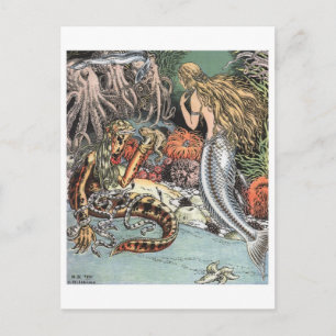 Cartão Postal Cartão-postal Vintage Illustration