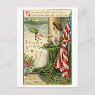 Cartão Postal Cartão-postal Vintage Illustration