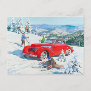 Cartão Postal Cartão-postal Vintage Illustration