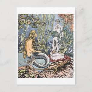 Cartão Postal Cartão-postal Vintage Illustration