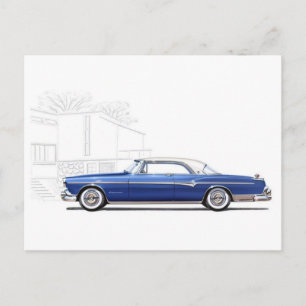 Cartão Postal Cartão-postal Vintage Illustration