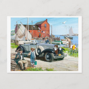 Cartão Postal Cartão-postal Vintage Illustration