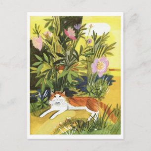 Cartão Postal Cartão-postal Vintage Illustration