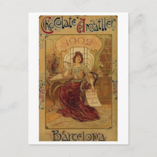 Cartão Postal Cartão-postal Vintage Illustration