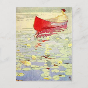 Cartão Postal Cartão-postal Vintage Illustration