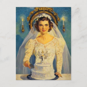 Cartão Postal Cartão-postal Vintage Illustration