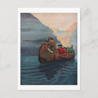 Cartão Postal Cartão-postal Vintage Illustration