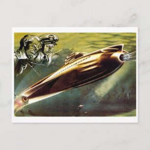 Cartão Postal Cartão-postal Vintage Illustration