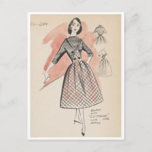 Cartão Postal Cartão-postal Vintage Illustration