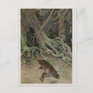 Cartão Postal Cartão-postal Vintage Illustration