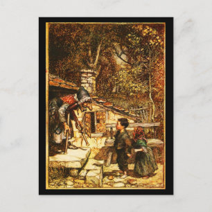 Cartão Postal Cartão-postal-Vintage Ilustration-Rackham 38