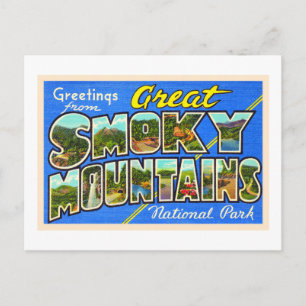 Cartão Postal Cartão-postal Vintage para Montagens do Enfumaça