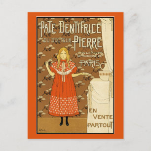 Cartão Postal Cartão-postal Vintage: Pate Dentifrice