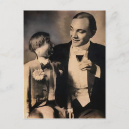 Cartão Postal Cartão-postal Vintage Ventriloquist Dummy