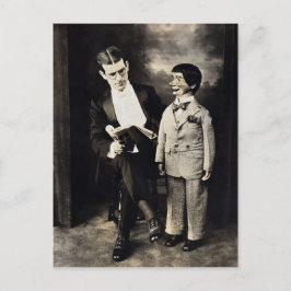 Cartão Postal Cartão-postal Vintage Ventriloquist Dummy