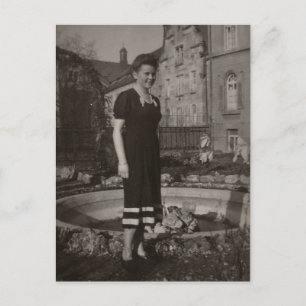 Cartão Postal Cartão-postal Vintage Woman