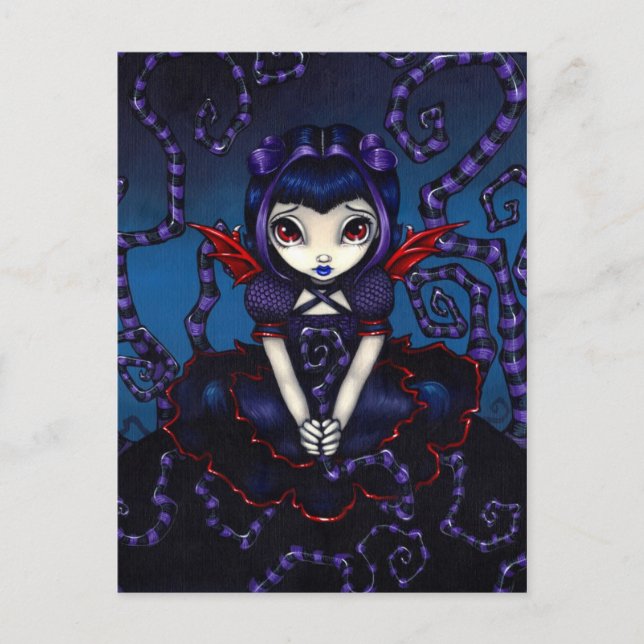 Cartão Postal Cartão-postal "Violet Algumas Vezes" (Frente)