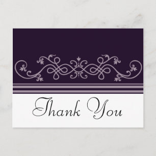 Cartão Postal Cartão-postal Violeta Roxo