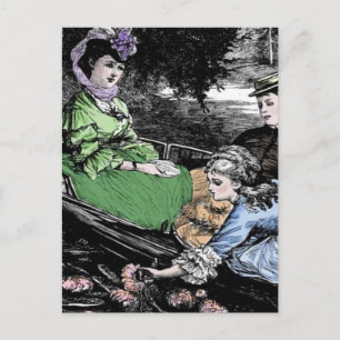 Cartão Postal Cartão-postal vitoriano