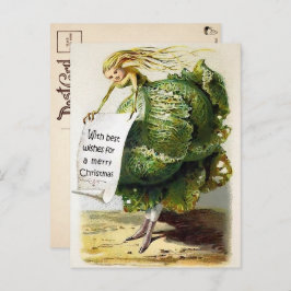 Cartão Postal Cartão-postal vitoriano do repolho