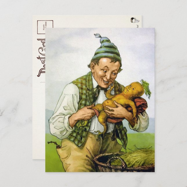 Cartão Postal Cartão-postal Vitoriano para Bebês  (Frente/Verso)