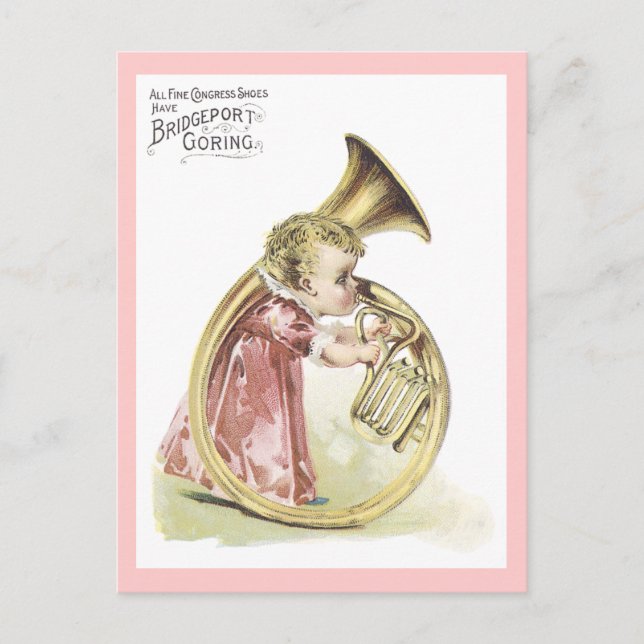 Cartão Postal Cartão-postal vitoriano para Calçados do Congresso (Frente)