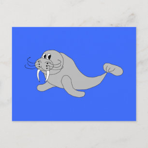 Cartão Postal Cartão-postal Walrus