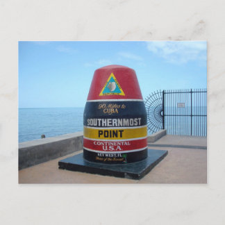 Cartão Postal Cartão-postal West Florida de Buoy Key de Ponto Ma