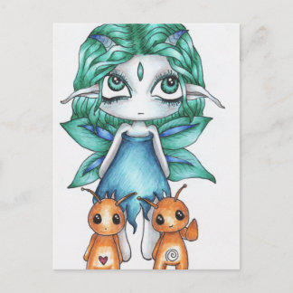 Cartão Postal Cartão-postal Whimsy de distração
