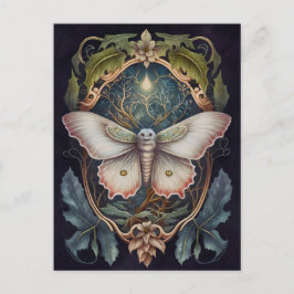 Cartão Postal Cartão-postal White Moth