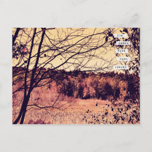 Cartão Postal Cartão-postal Wide Open Spaces II