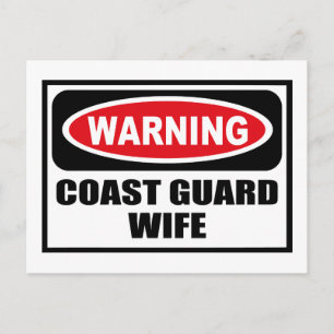 Cartão Postal Cartão-postal WIFE de GUARDA COAST