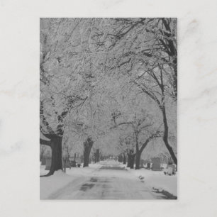 Cartão Postal Cartão-postal Winter In Nebraska