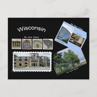 Cartão Postal Cartão-postal Wisconsin