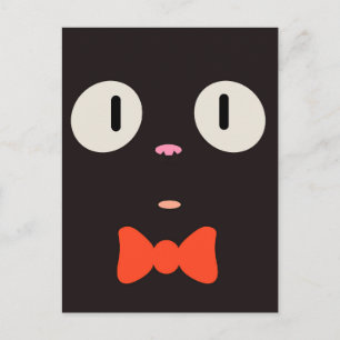 Cartão Postal Cartão-postal "Witch Cat" (3/3)