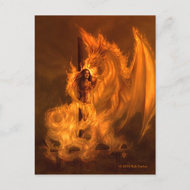 Cartão Postal Cartão-postal Witchburn (Frente)