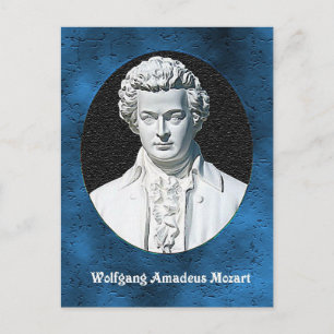 Cartão Postal Cartão-postal Wolfgang Amadeus Mozart