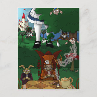 Cartão Postal Cartão-postal Wonderland