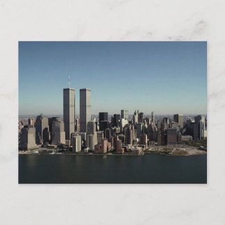 Cartão Postal Cartão-postal WTC Torres Gêmeas Limpas Dia NYC