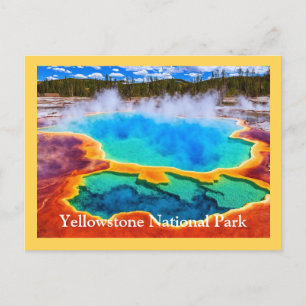 Cartão Postal Cartão-postal Yellowstone