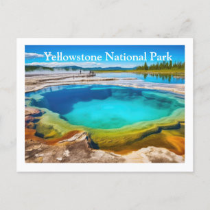 Cartão Postal Cartão-postal Yellowstone