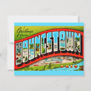 Cartão Postal Cartão-postal Youngstown Ohio