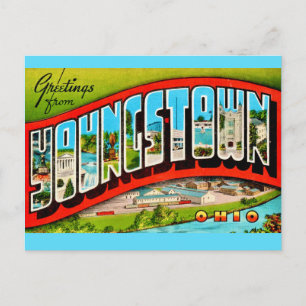 Cartão Postal Cartão-postal Youngstown Ohio